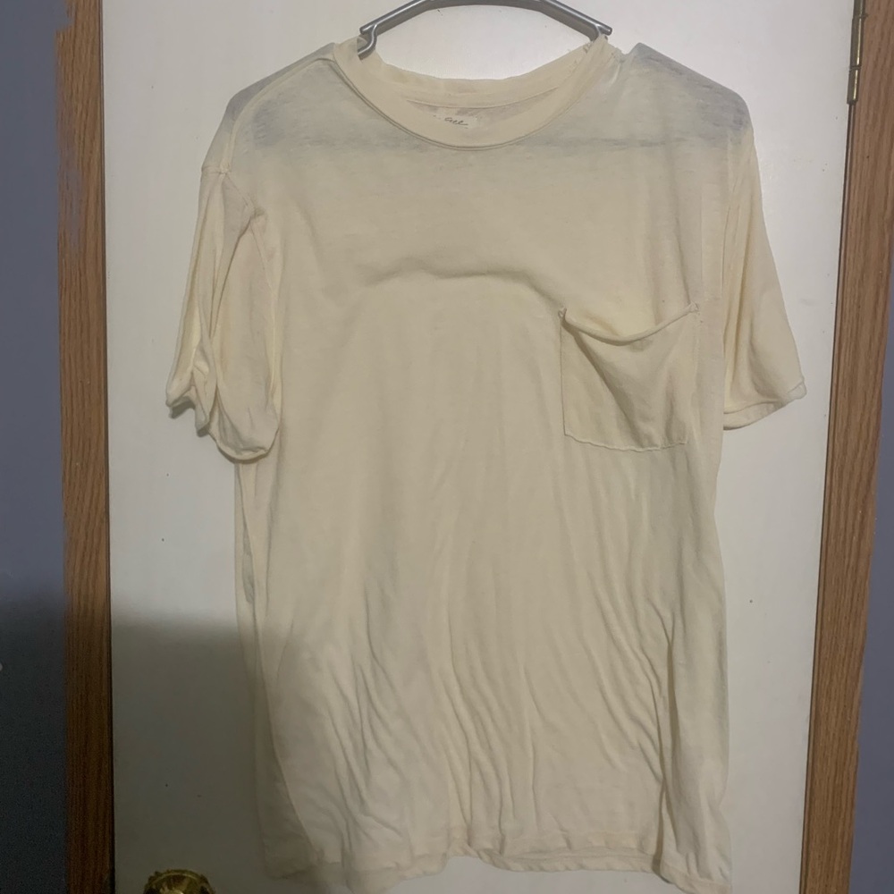 We the Free Free People White swan Vella Tee - size small